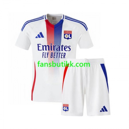 Fotballdrakt Olympique Lyonnais Barn Hjemmetrøye 2024-2025 Kortermet